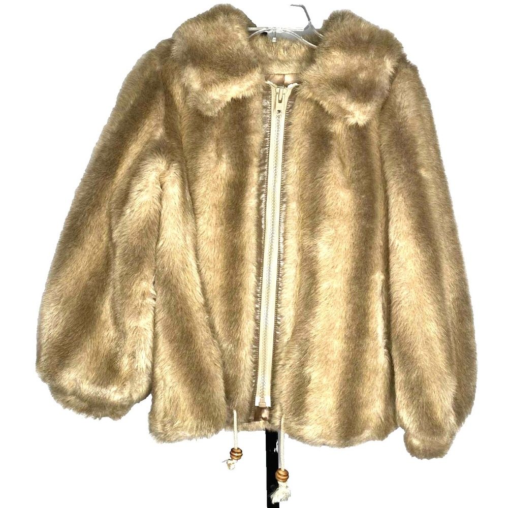 Vintage Royal Minky Hillmoor New York Faux Fur Coat‎ Women's USA mob wife luxury